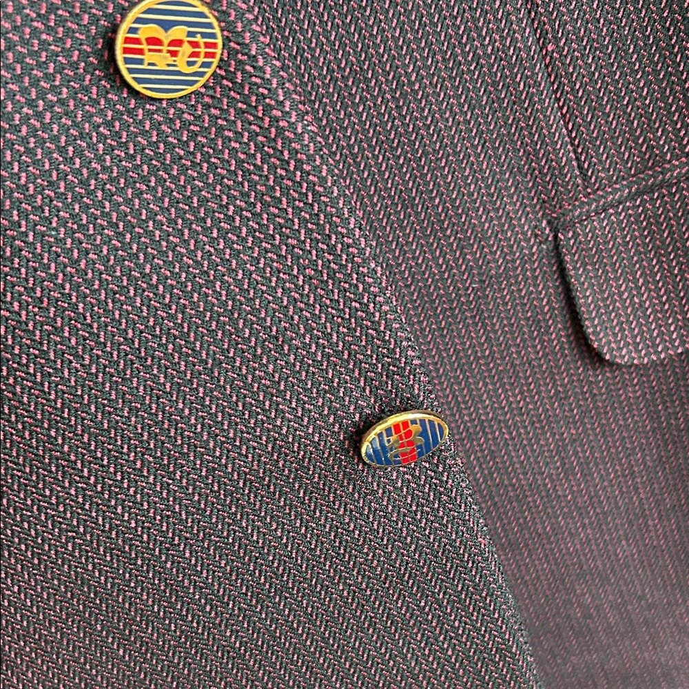Brioni Men’s Rich Burgundy Sport Coat 75% Wool 25% Silk Made in Italy 🇮🇹 - Picture 8 of 12